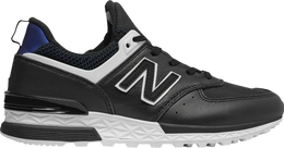 New Balance: Чёрные кроссовки  574