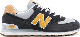 New Balance: Чёрные кроссовки  574