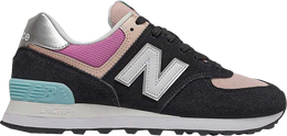 New Balance: Чёрные кроссовки  574