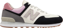 New Balance: Чёрные кроссовки  574