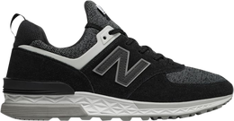 New Balance: Чёрные кроссовки  Fresh Foam