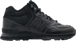 New Balance: Чёрные кроссовки  574