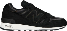 New Balance: Чёрные кроссовки  1300