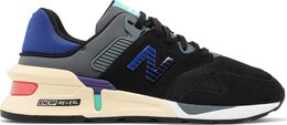 New Balance: Чёрные кроссовки