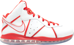 Nike: Белые кроссовки  Lebron 8