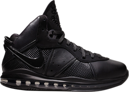 Nike: Чёрные кроссовки  Lebron 8