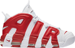 Nike: Красные кроссовки  Air More Uptempo