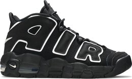 Nike: Чёрные кроссовки  Air More Uptempo