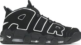 Nike: Чёрные кроссовки  Air More Uptempo