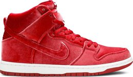 Nike: Красные кроссовки  SB Dunk High