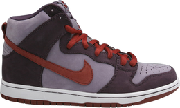 Nike: Фиолетовые кроссовки  Dunk High Premium SB