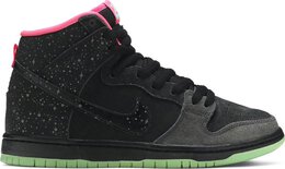 Nike: Чёрные кроссовки  Dunk High Premium SB