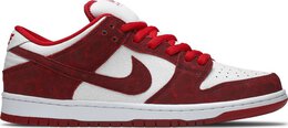 Nike: Красные кроссовки  Dunk Low Premium SB