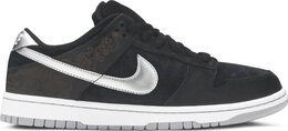 Nike: Чёрные кроссовки  Dunk Low Premium SB