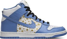 Nike: Голубые кроссовки  Dunk High Pro SB