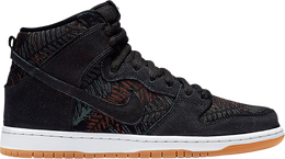 Nike: Чёрные кроссовки  Dunk High Pro SB