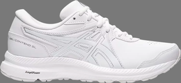 Asics: Белые кроссовки  Gel-Contend