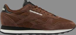 Reebok: Коричневые кроссовки  Classic Leather