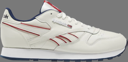 Reebok: Синие кроссовки  Classic Leather