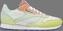 Reebok: Жёлтые кроссовки  Classic Leather