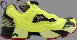 Reebok: Жёлтые кроссовки  InstaPump Fury OG