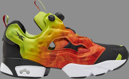 Reebok: Оранжевые кроссовки  InstaPump Fury OG