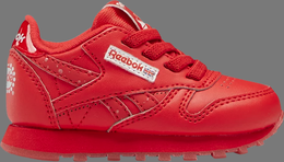 Reebok: Красные кроссовки  Classic Leather