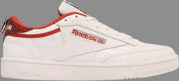 Reebok: Красные кроссовки  Club C 85