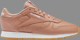 Reebok: Розовые кроссовки  Classic Leather