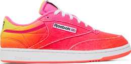 Reebok: Розовые кроссовки  Club C 85