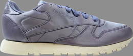 Reebok: Фиолетовые кроссовки  Classic Leather