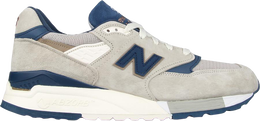New Balance: Бежевые кроссовки 