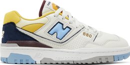 New Balance: Бежевые кроссовки  550