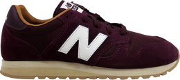 New Balance: Бордовые кроссовки  520