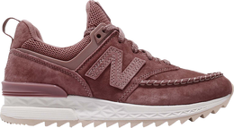 New Balance: Красные кроссовки  574