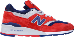 New Balance: Красные кроссовки  997