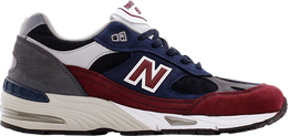 New Balance: Синие кроссовки  991