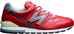 New Balance: Красные кроссовки  996