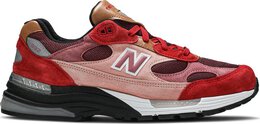 New Balance: Красные кроссовки  992