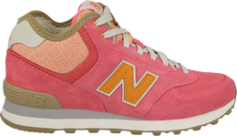 New Balance: Розовые кроссовки  574