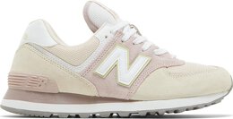 New Balance: Розовые кроссовки  574