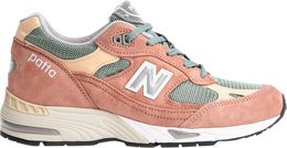 New Balance: Розовые кроссовки  991