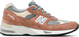 New Balance: Розовые кроссовки  991