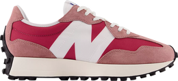 New Balance: Розовые кроссовки  327