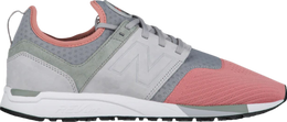 New Balance: Розовые кроссовки 