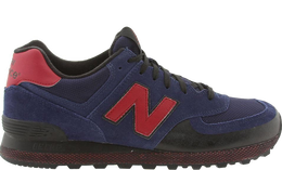 New Balance: Фиолетовые кроссовки  574