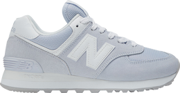 New Balance: Фиолетовые кроссовки  574