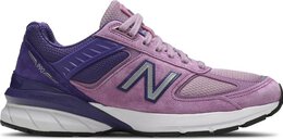 New Balance: Фиолетовые кроссовки 