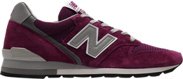 New Balance: Фиолетовые кроссовки  996