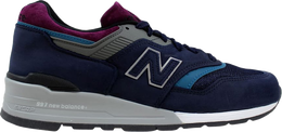 New Balance: Синие кроссовки  997